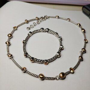 Brighton Monte Carlo Jewelry Set Amber Crystals